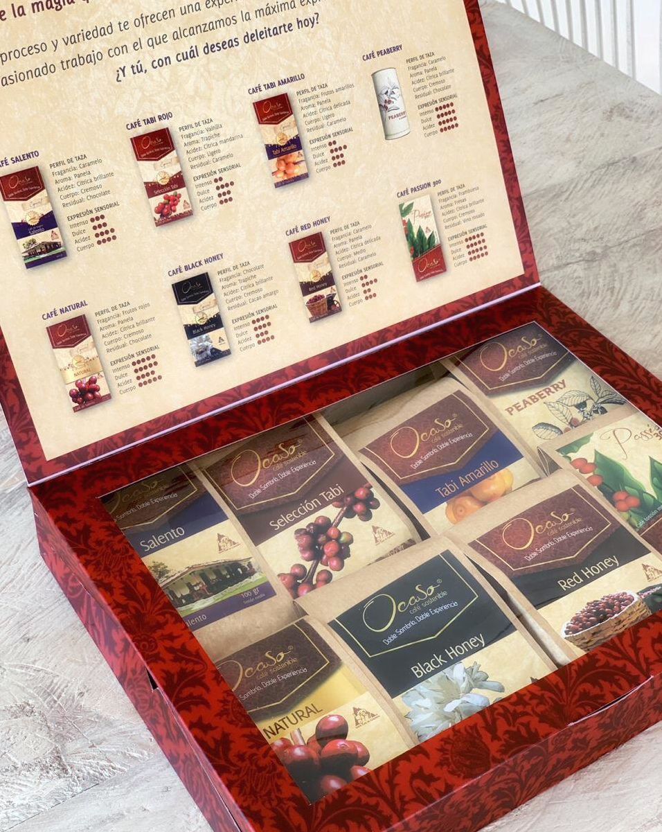 Coffee box 8 types of coffee